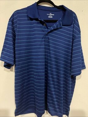 Grand slam Golf polo size xxl blue striped